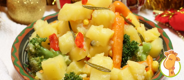 Рагу из овощей – горячее в новогоднем меню
